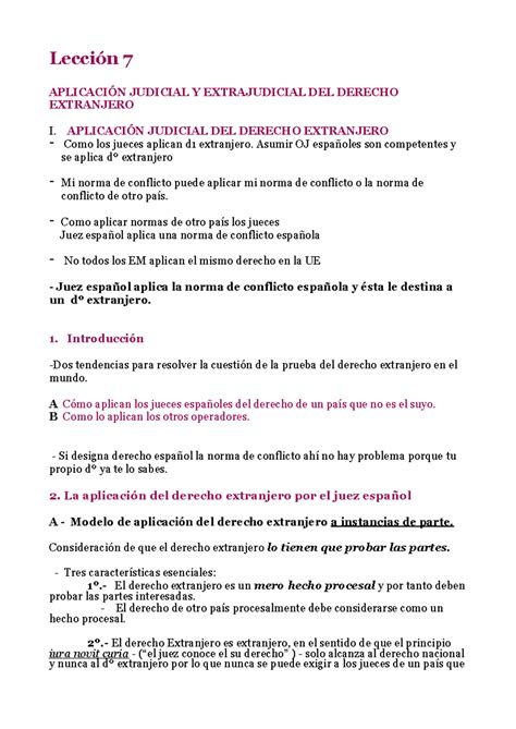 Temas 7 8 Apuntes literales clase Lección 7 APLICACIÓN JUDICIAL Y