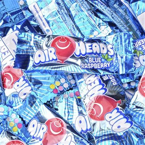 Blue Raspberry Airheads Taffy - 2.5 lb bag