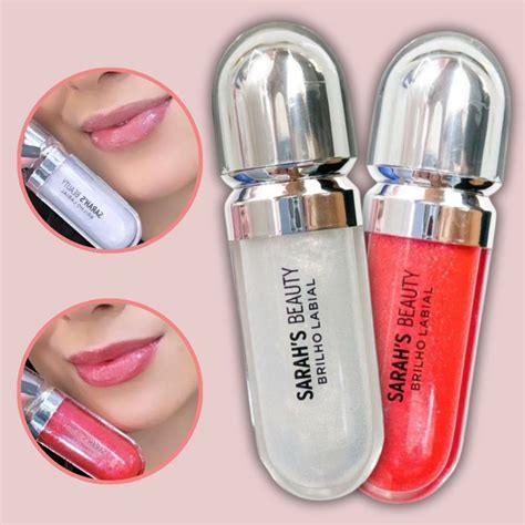 Kit Gloss Labial Sarahs Beauty Lip Glos Brilho Id Ntico Kiko