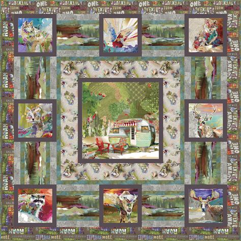 3 Wishes Fabric The Great Outdoors Quilt