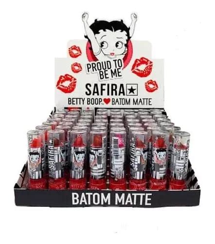 Batom Bastão Matte Proud To Be Me Betty Boop C 56 Safira MercadoLivre