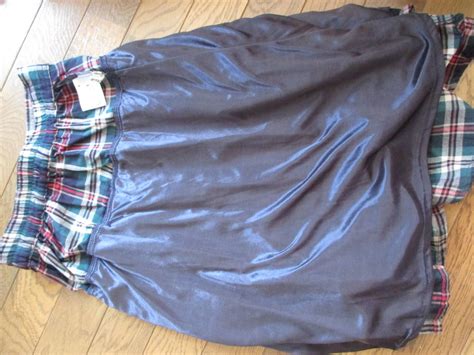 Yahoo オークション Cutie Blonde C B Mサイズ チェック柄 ひざ下ス