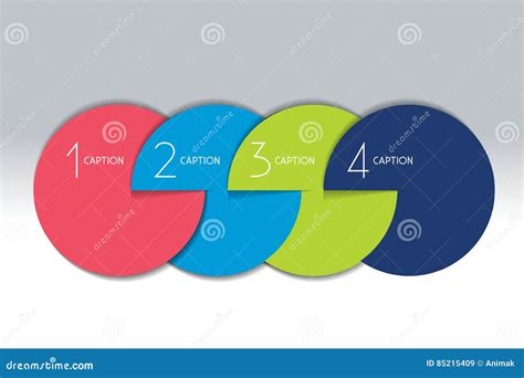 Carta De Burbuja Del Elemento De Pasos Esquema Diagrama Plantilla