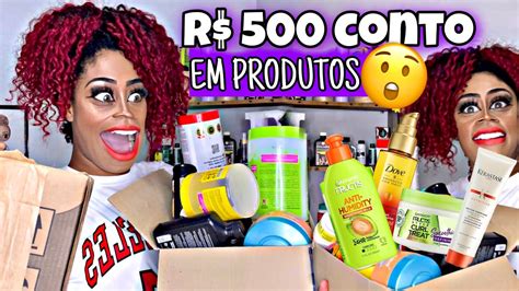 Comprei Mais De R Em Cremes Para Cabelo Cacheado Comprinhas De