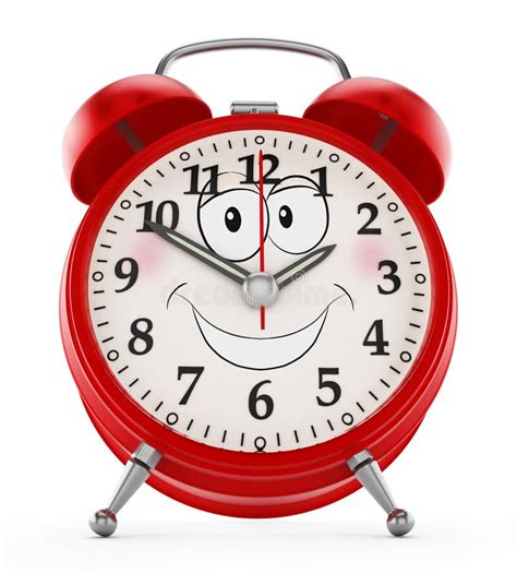 Alarm Clock Smiling Clock Face Stock Illustrations 195 Alarm Clock Smiling Clock Face Stock