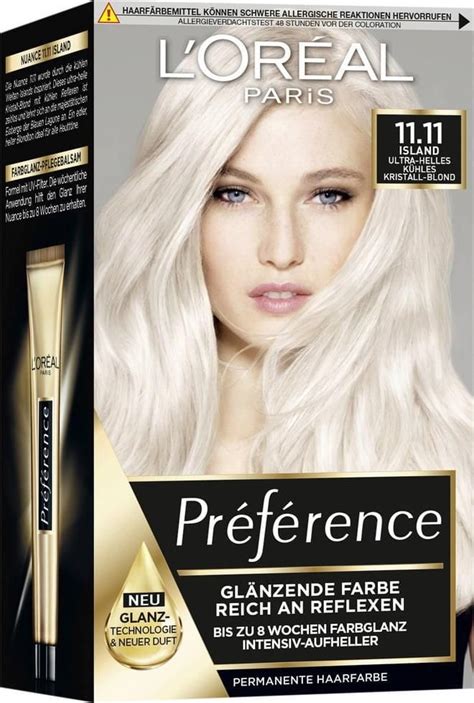 LOreal Paris Preference Le Blonding farba do włosów 11 11 Ultra Light Cold Crystal Blonde