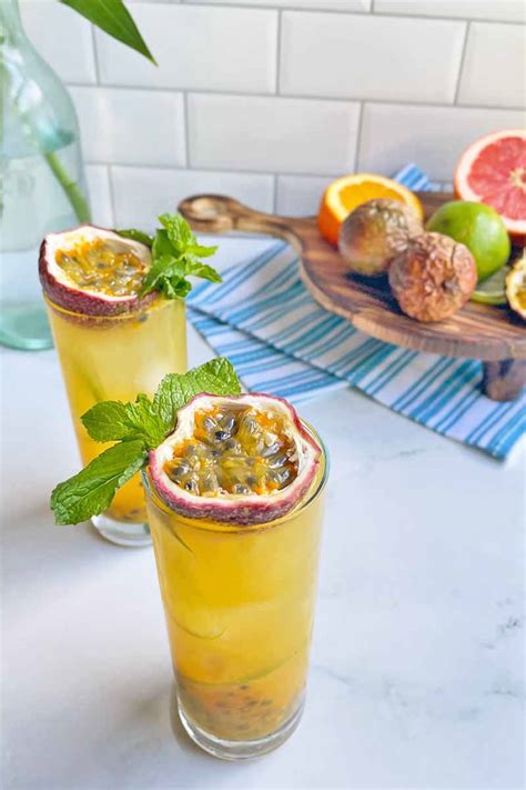 Passion Fruit Mocktail Recipe Foodal