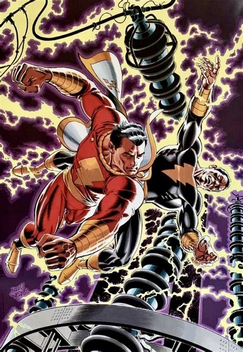 Shazam Vs Black Adam Captain Marvel Shazam Shazam Original Captain