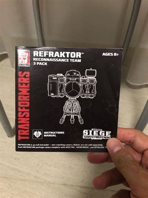 Final Price Reduction Transformers Refraktor Siege Exclusive