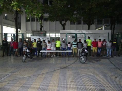 Santa Marta Detienen A 24 Presuntos Integrantes De Los Pachenca