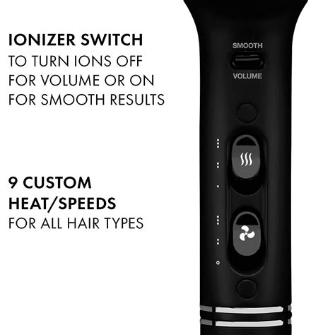 Hot Tools Pro Artist Black Gold 2000 Watt Ionic Hair Dryer Ultra Powerful Airflow