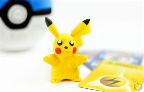 DIY Pikachu Clay Figure