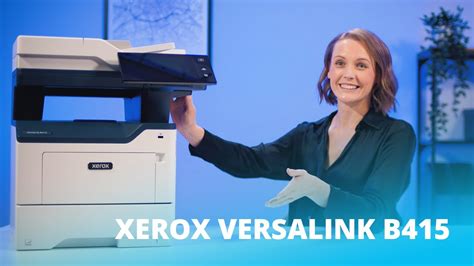 Xerox Versalink B415 A4 Mono Multifunction Laser Printer YouTube