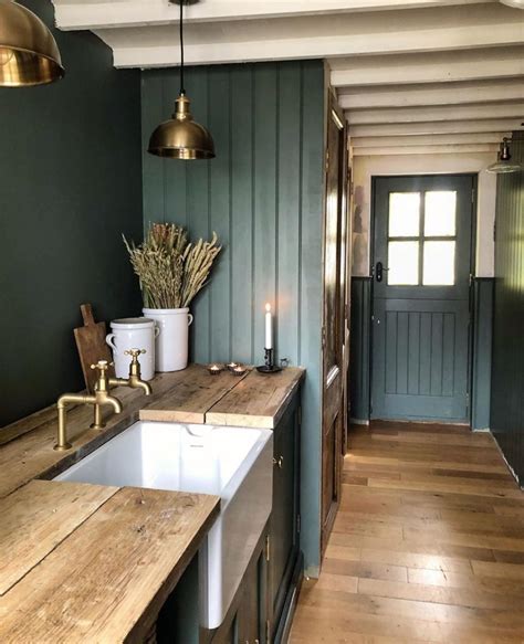 Farrow And Ball Green Smoke Paint Colour Interiors By Color