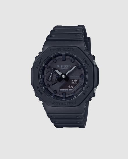 Reloj De Hombre Casio G Shock 2100 Series GA 2100 1A1ER De Resina Negro