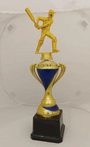 Fibre Gold Blue Fiber Sports Trophies Shape Cup Size 10 15 Inch At