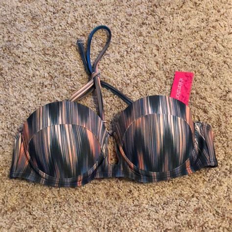 Xhilaration Swim Nwt Xhilaration Bikini Push Up Top Poshmark