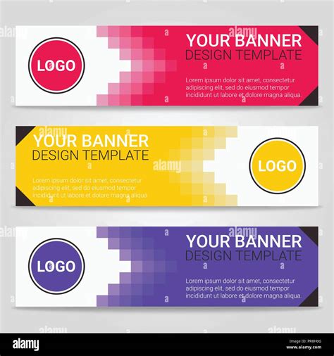 Abstract beautiful banner template background, Vector illustration ,Design for business ...