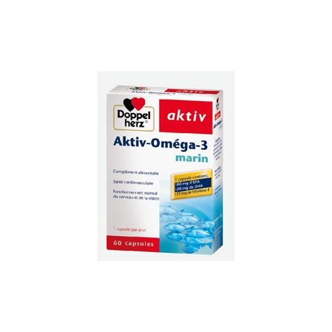 Doppel Herz Aktiv Omega Marin Capsules