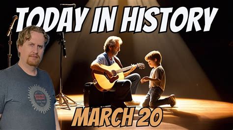 Eric Clapton's TOUCHING Tribute to His SON🎶 | Today in History (1991 ...