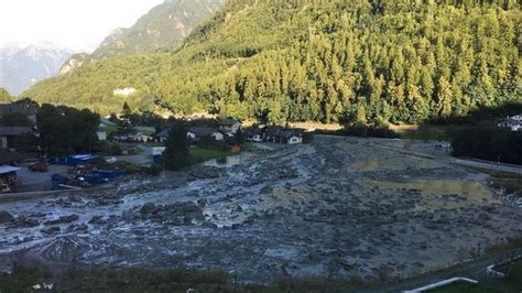 Eight Feared Dead After Mud And Rockslide Hits Switzerland With