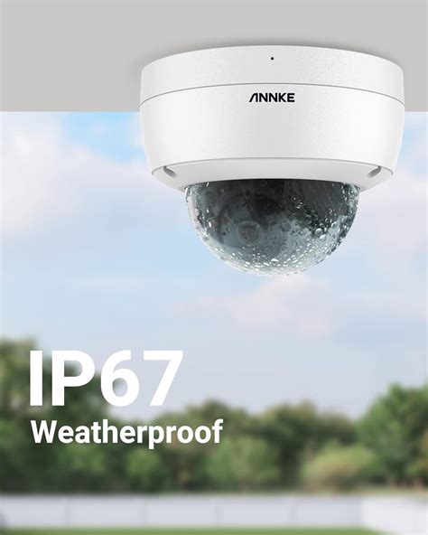 ANNKE C800 4K IP Camera H 265 8MP Dome PoE Camera AI Human Vehicle