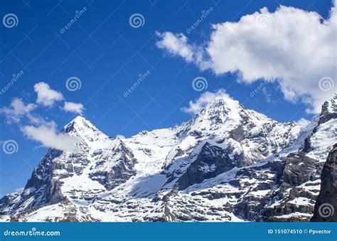 Zwitserse Alpen Alpiene Bergen Het Landschap Van De Berg Grote Rozsutec