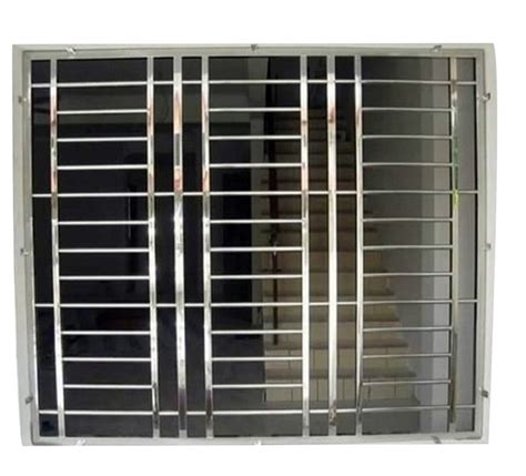 Modern Stainless Steel Window Grills For Home At Rs 300 Sq Ft In