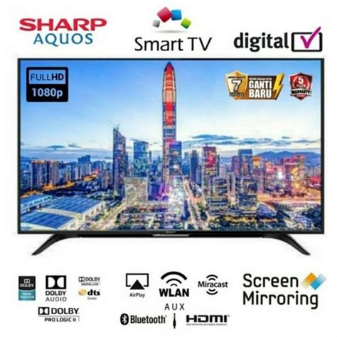 Jual LED Google TV Sharp 42 2T C42EG1I Smart Full Hd 42 In Inch