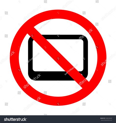 No Tablet Phone Icon: เวกเตอร์สต็อก (ปลอดค่าลิขสิทธิ์) 548226049
