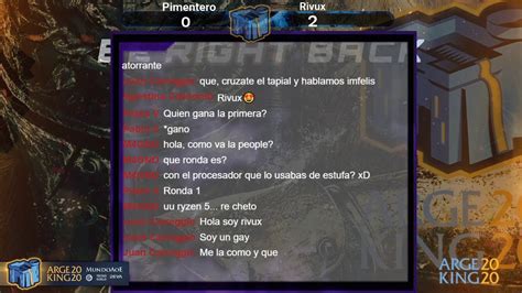 Argeking Fecha Pimentero Vs Rivux Wk Youtube