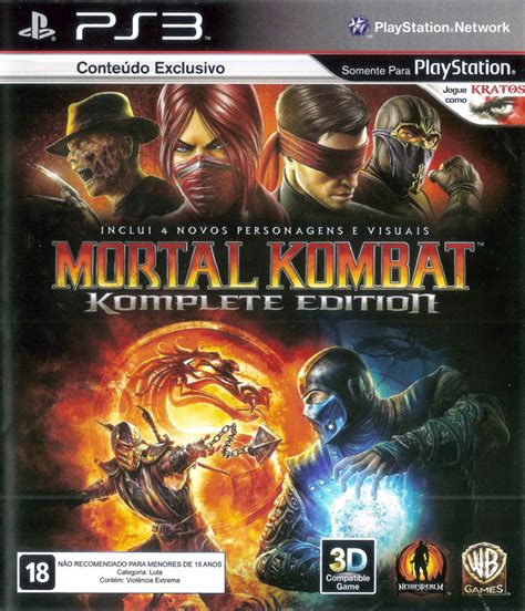 Mortal Kombat Komplete Edition Box Shot For Playstation 3 Gamefaqs