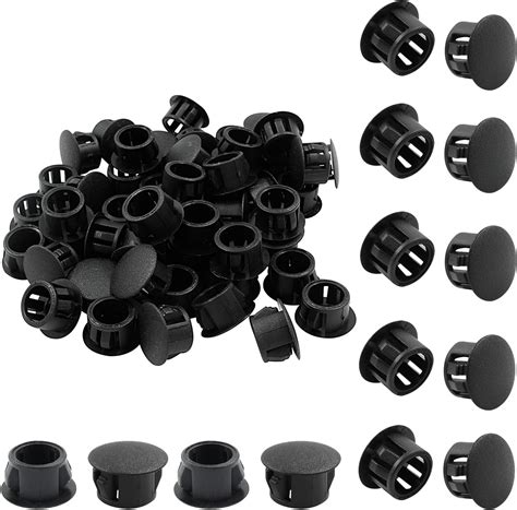 Amazon Litoexpe Pcs Black Hole Plugs Nylon Plastic Screw Hole