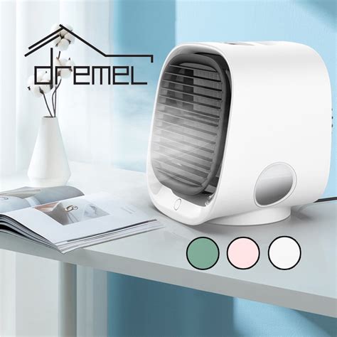 Dremel Mini Air Cooler Humidification Usb Fan Portable Desktop Office Home Air Conditioner Fan