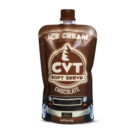 CVT Soft Serve Chocolate Ice Cream, 6 oz - Kroger