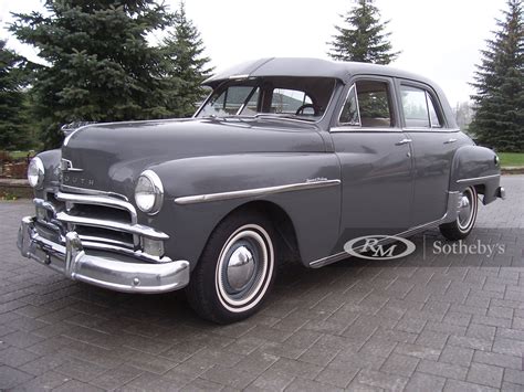 1950 Plymouth Special Deluxe Online Auction 2009 Rm Auctions