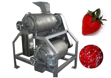 Factory Stainless Steel Tomato Paste Processing Machine Mango Pulper