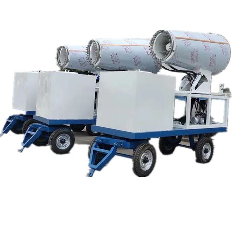 Dolly Trailer Mounted Dust Suppression Mist Spray Fog Cannon 50m 80m