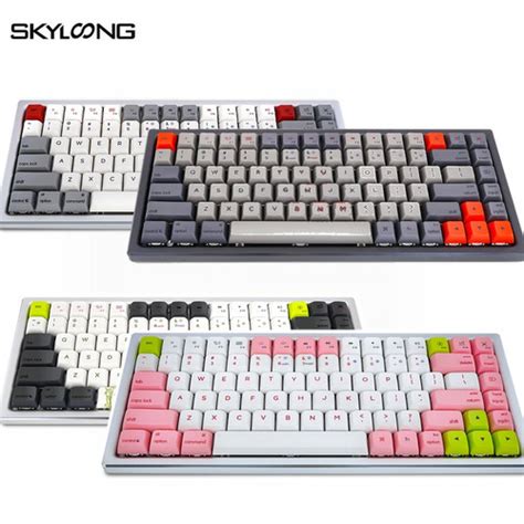 Jual Skyloong Epomaker GK84 Wireless Hot Swap Mechanical Keyboard RGB