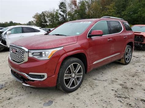 1gkknxls2kz133927 2019 Gmc Acadia Denali On Copart