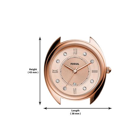 Buy Fossil Gabby Rose Gold Watch Es5070 For Women Online