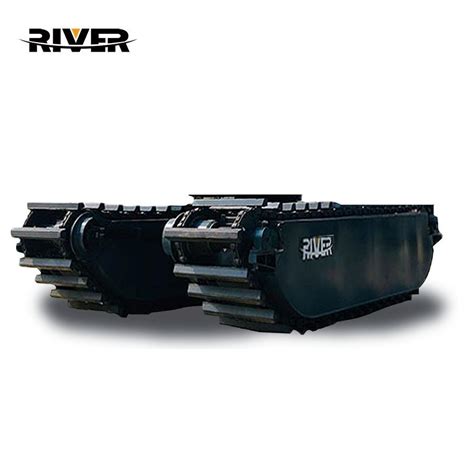 High Efficient Marine Equipment Swamp Marsh Buggy Undercarriage Pontoon