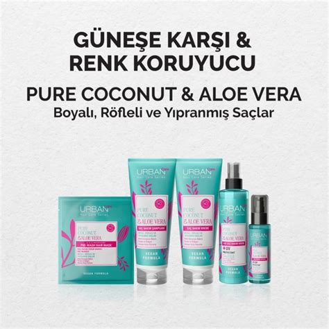 URBAN Care Pure Coconut Aloe Vera Boyalı Saçlar Özel Renk Fiyatı