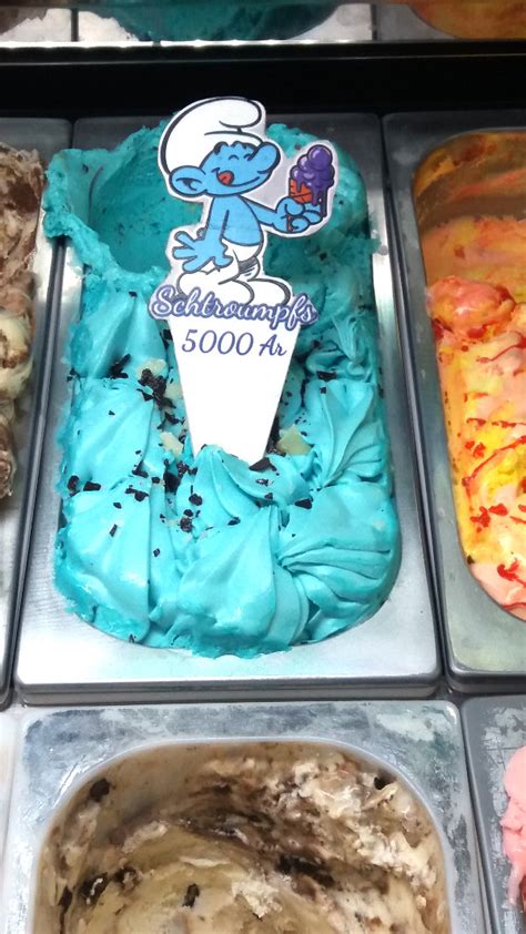 Smurfs Ice Cream The Terrifying Truth Half Hearted Fanatic