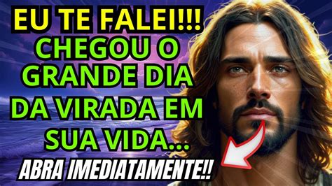 DEUS DIZ eu te falei mensagem de Deus hoje não ignore Jesus jesus