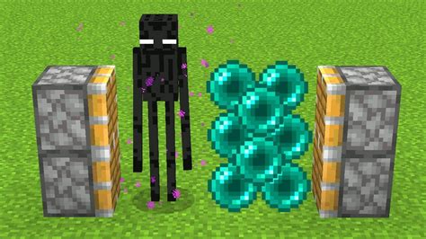 enderman + ender pearls = - YouTube