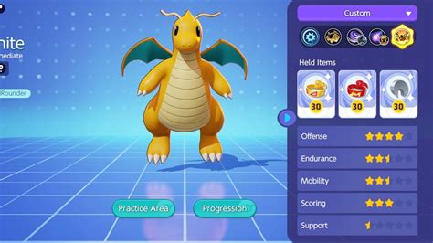 Pok Mon Unite Dragonite Quick Battle Youtube