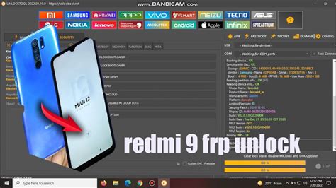 Redmi 9 Frp Unlock Tool One Click Unlock YouTube