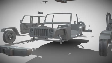 Jeep Wrangler 3d Print Ready Buy Royalty Free 3d Model By Abdulrahim Ishmaladil [92e311b