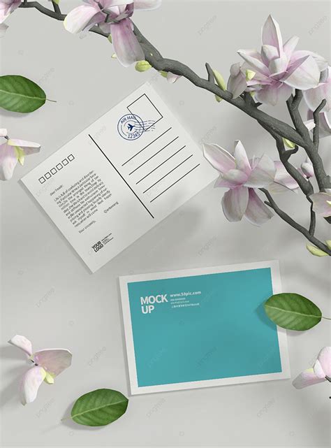 Original Model Postcard Card Prototype Template Download On Pngtree